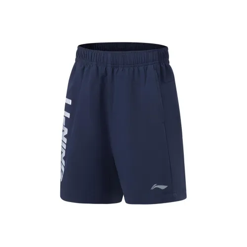 LINING YOUNG Kids Шорты Детские Темно-Морской Синий