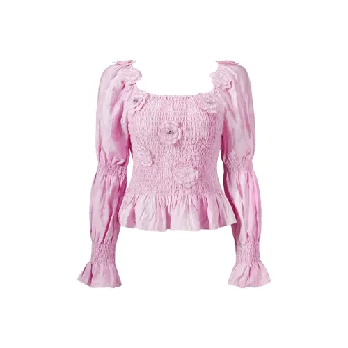 CHICHY CHICHY Size Sister Series Рубашка Женская Медово-Розовая