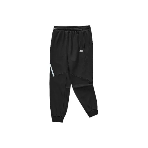 Skechers Угольный черный/0018 Kids Вязаные тренировочные брюки