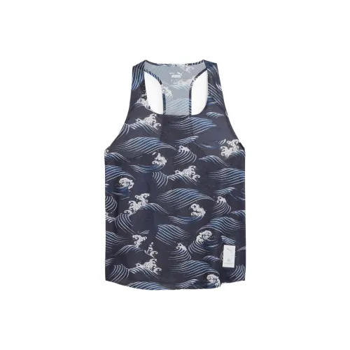 PUMA Sport Жилеты Женские Новый Морской Синий