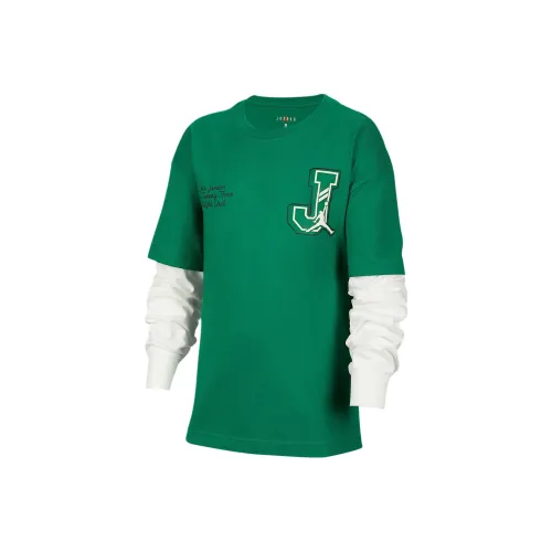Jordan Air T-Shirt Pine Green Teenagers