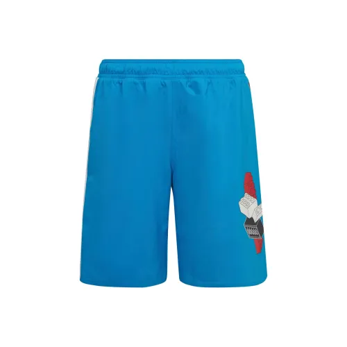 Adidas Шорты Подростки Ярко-Синий