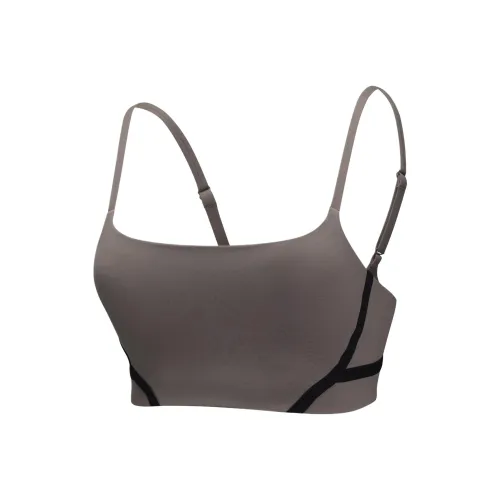 Nike Dri Fit One Спортивное белье Женское Норково-коричневый Черный