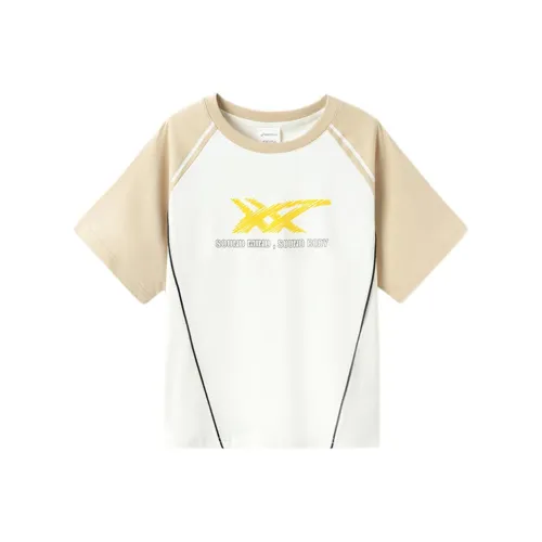 Asics Urban Light Trend T-рубашка 0003 Экрю Дети 3-7 лет