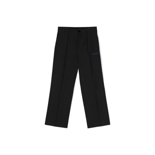 OFF Белый Повседневные Штаны Детский Черный