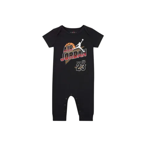 Jordan Flight Малыш 0-9M Комбинезон Одежда для малышей Черный Infant и Toddler