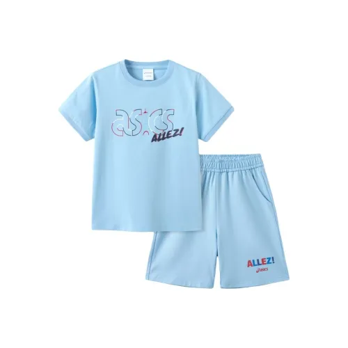 Asics Повседневная спортивная одежда Небесно-голубой Подростки