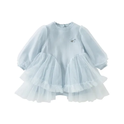 DAVE BELLA Платье Светло-синий для детей 3-7 лет