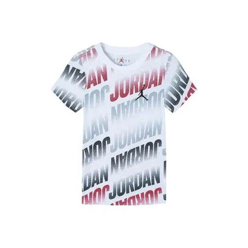 Jordan Air T-рубашка белая и серая для детей в возрасте 3-7 лет