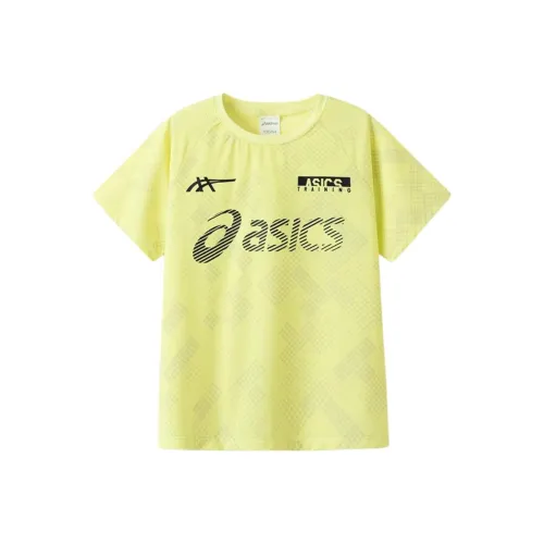 Asics Sports Performance T-рубашка 3000 Желтая для детей 3-7 лет