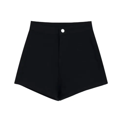 POPO.INFO Джинсовые шорты Женские Черные