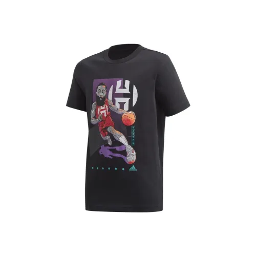 Adidas Черные Детские Футболки
