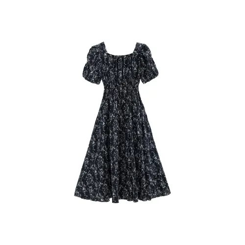 KAIMUSHI Короткий рукав Платье Женское