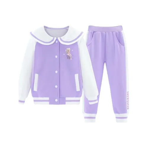 Disney Повседневная спортивная одежда Фиолетовый для детей 3-7 лет