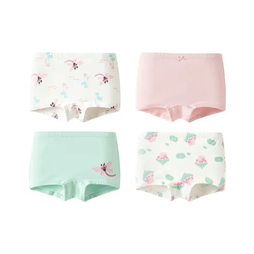 Balabala Нижнее белье 4 шт красное зеленое для детей 3-7 лет