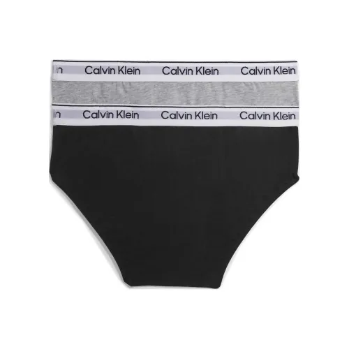 Calvin Klein 2 шт черный + серый Kids трусы