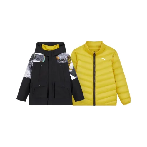 Antakids Ветровка Мечтательная Черная для Детей Возраст 3-7 Лет