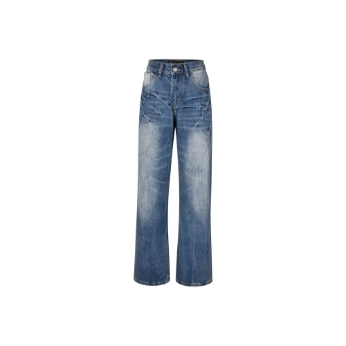 Bufan studio Ice Blue Men's Jeans