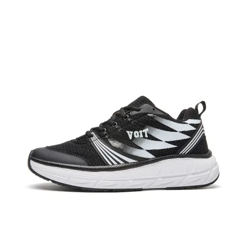 VOIT Беговые кроссовки Low Top Черные Унисекс