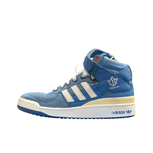 Maharishi x Adidas Originals Forum Mid Топ Скейтборд Кроссовки Мужские Синие