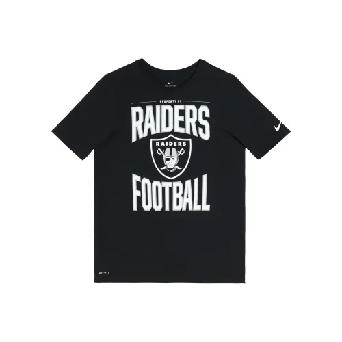 Nike x NFL Dri Fit T-Shirt PROPERTY OF RAIDERS Черный