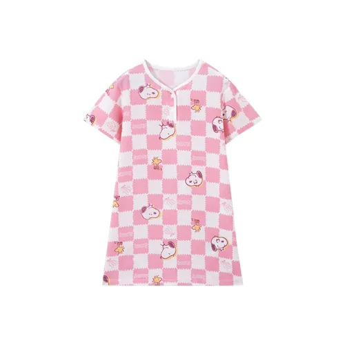 SNOOPY Домашняя одежда для детей в возрасте 3-7 лет