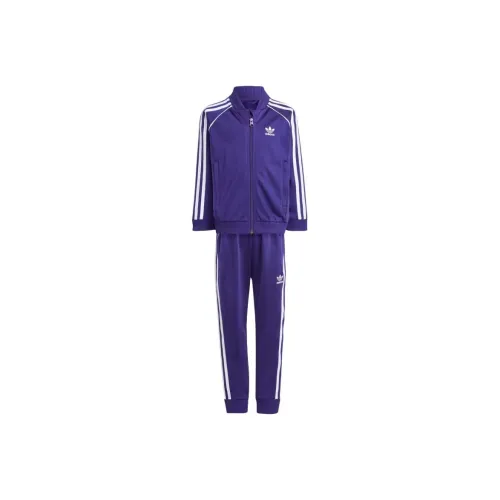 Adidas Originals ADICOLOR SST Повседневная спортивная одежда Колледжский фиолетовый Дети 3-7 лет