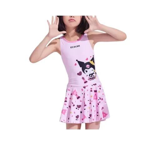 ZOKE Облегающий детский купальник лето детский розовый Kuromi
