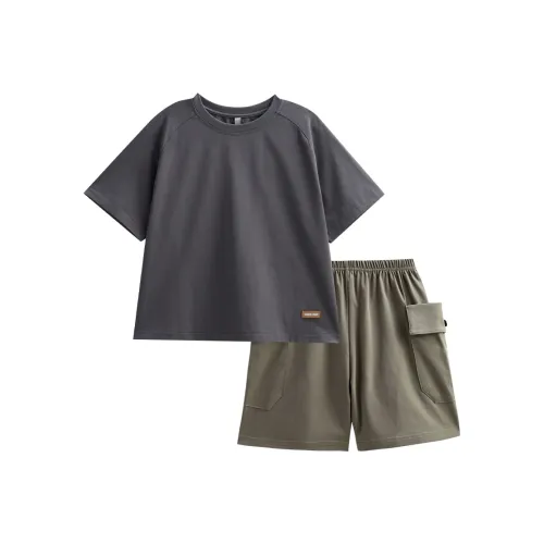 Same Language Домашняя одежда Облачный серый · CAMEL Цвет Дети Возраст 3-7 лет