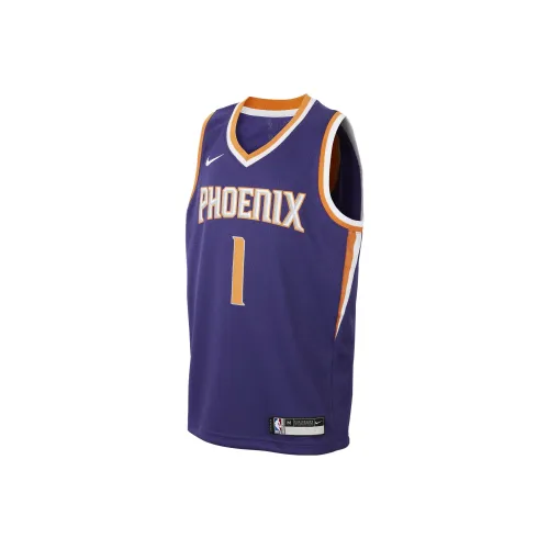 nike Детская одежда NBA Devin Booker SUNS Icon Edition Майка Фиолетовый Детский