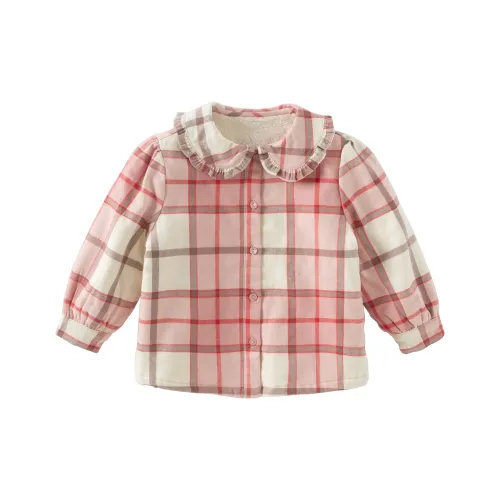 DAVE BELLA Рубашка Розовая Клетка Дети Возраст 3-7 Лет