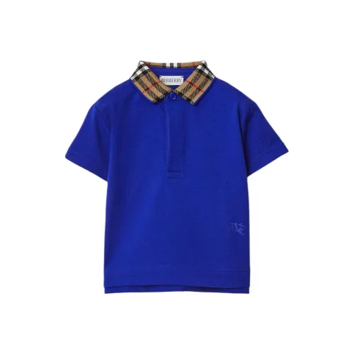 Burberry Поло Рыцарский синий для малышей и детей дошкольного возраста
