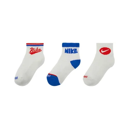 Nike Dri Fit носки 3 упаковки парусно-белые для малышей и детей младшего возраста