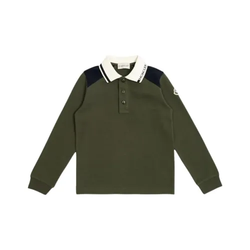 Moncler Зеленый Детский Поло