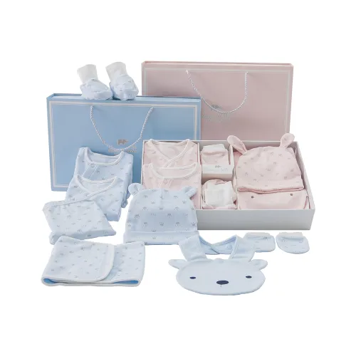 DAVE BELLA Подарочная коробка для малышей Baby Toddler Series 8 шт светло-синий для новорожденных и малышей