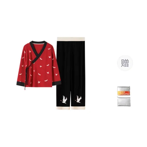 Color Bridge Домашняя одежда Журавль Brings Blessings Подростки