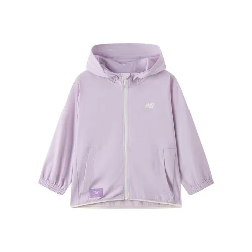 New Balance совместная бренд-линия Туристическая одежда Фиолетовый Дети 3-7 лет