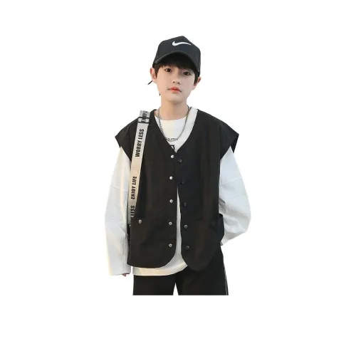 The panda is round Жилет Активный черный Детский