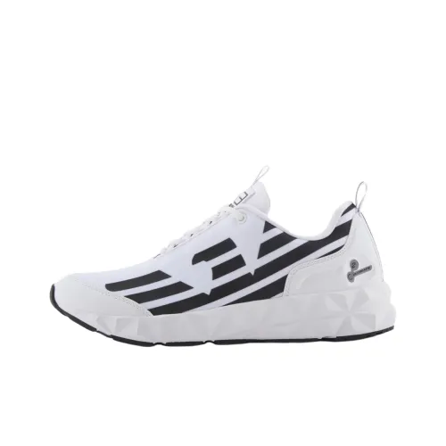 EMPORIO ARMANI EA7 Ultimate C2 KOMBAT Ядерный Низкий Топ Повседневная Обувь Унисекс Белый