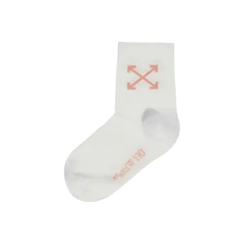 Off Белые носки 1 упаковка Белый Детский