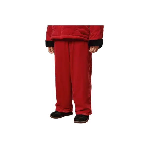 Woobaby Детский низ красный для детей 3-7 лет