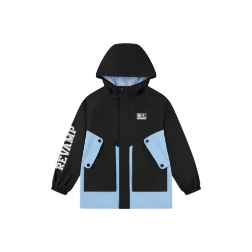 QIAODAN Черная школьная куртка для детей из мягкого материала