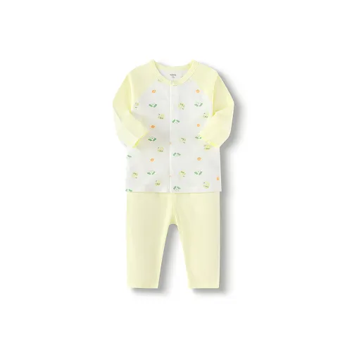 BALABALA Комплект нижнего белья Белый и Желтый Тон для младенцев и малышей