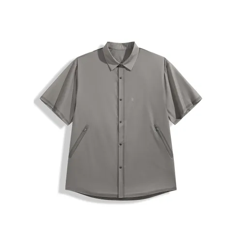 PEACEBIRD MEN Гиацинт Бобовый Коричневый Мужские Рубашки