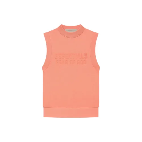 Fear Of God Essentials Майка Кораллово-красный Детский