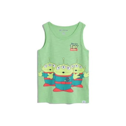 GAP X История игрушек Co Branded Series Изумрудно-зеленый Kids Жилет/Слинг