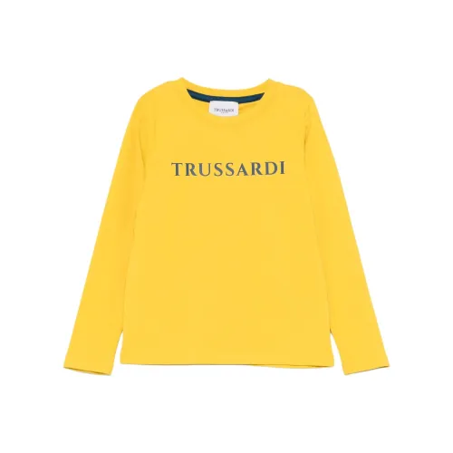 TRUSSARDI Канареечно-желтые Детские Рубашки T