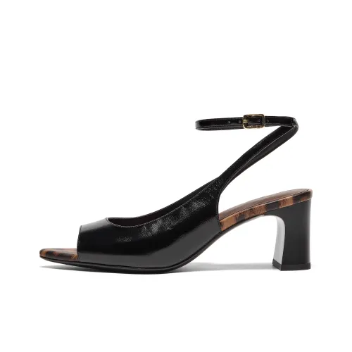 Joypeace One Ремешок Сандалии Женские Черные