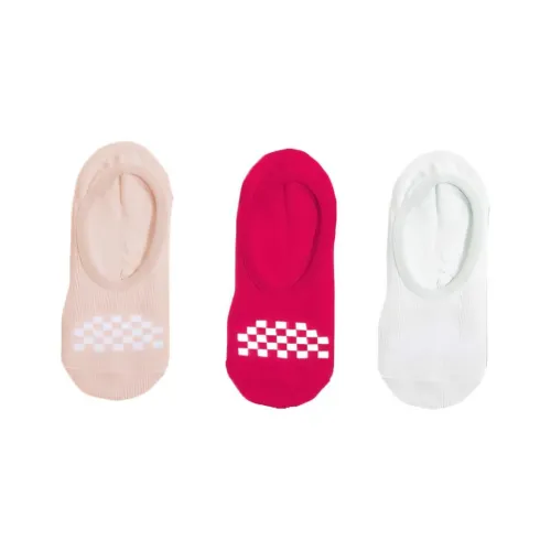 Vans Classic Canoodle Носки 3 упаковки Белый Розовый Дети 3-7 лет