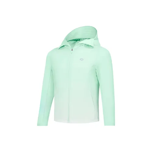 Skechers Kids Туристическая одежда SS25 Свет Клетка Аква Зеленый Белый Подкладочная ткань Градиент 059Z Подростки